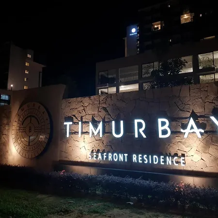 Timurbay Studio Apartment Facing Beautiful Beach Kuantan Exterior photo